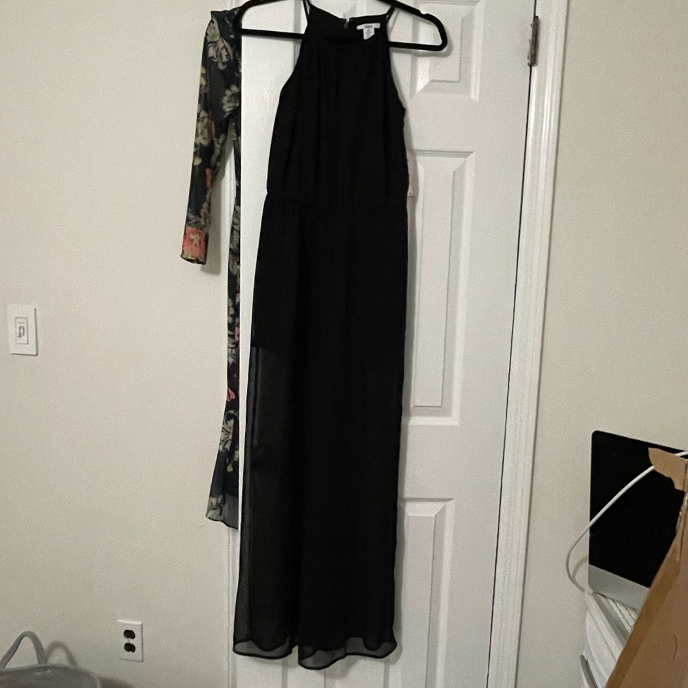 NWT BAR III Black Jumpsuit. Sheer pants. Size: XSMALL. Never Worn